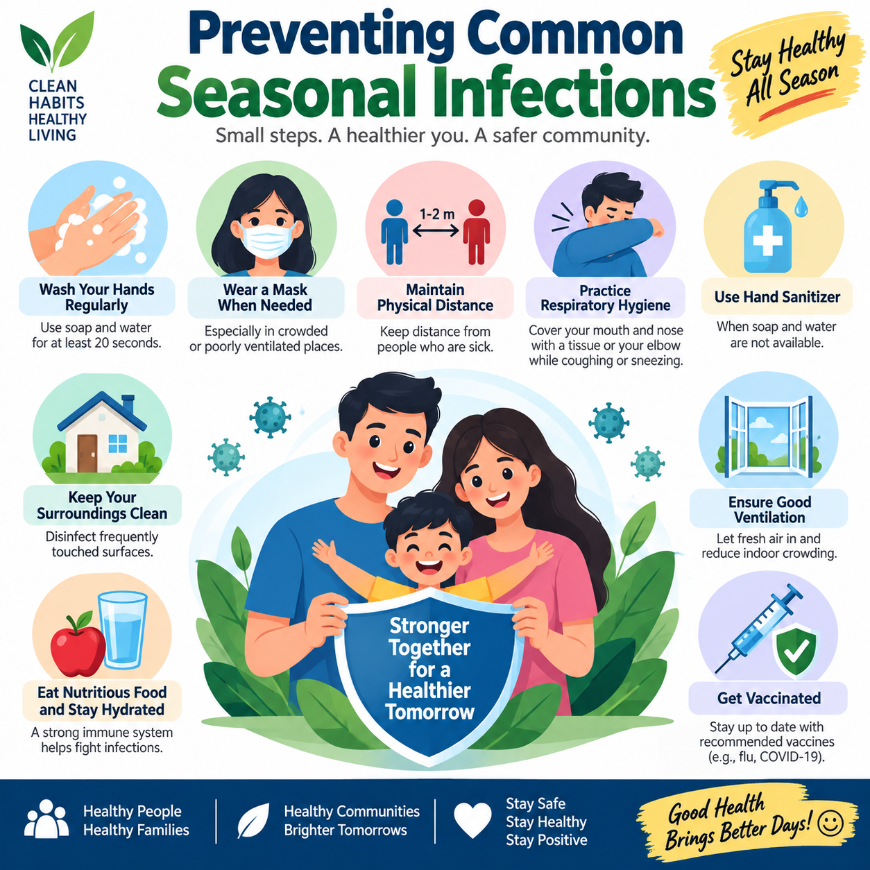 Preventing Common Seasonal Infections