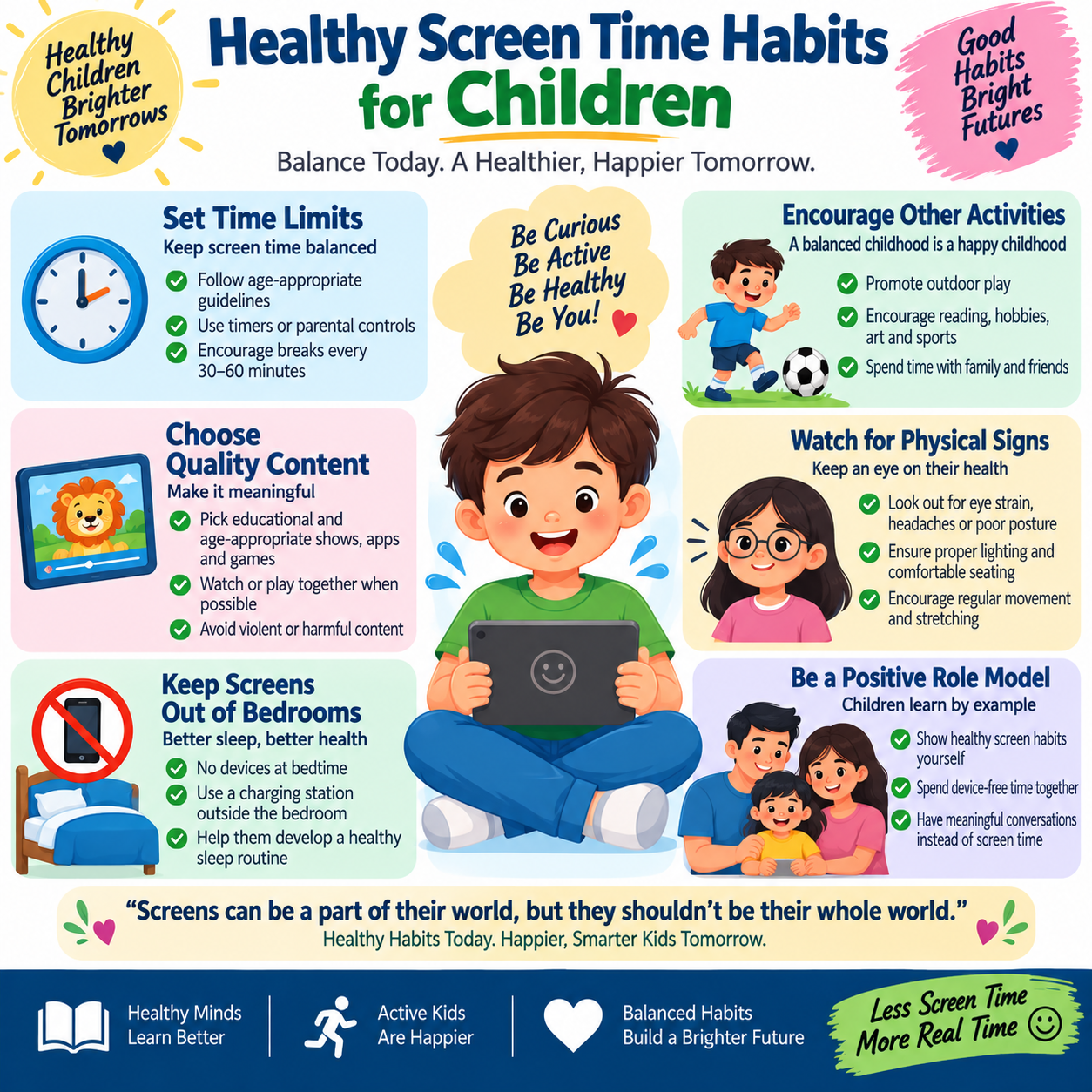 Healthy Screen Time Habits for Children